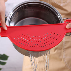 Dropship Rice Washing Drain Board Noodles Spaghetti Fruit Vegetable Tools Cleaning Colanders & Strainers Kitchen Accessories