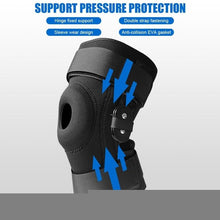 Load image into Gallery viewer, Hinged Knee Brace Support Side Patella Stabilizers With Strap Sports Knee Protective Pads For Knee Protection And Pain Relief
