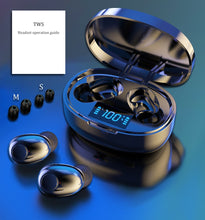 Load image into Gallery viewer, Wireless Earphones TWS Bluetooth 5.0 Mini Earbuds Stereo Bass LED Power Display Noise Cancelling Sports Waterproof Earbud In Ear

