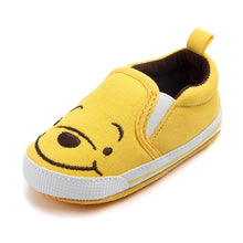 Load image into Gallery viewer, Hot sale Cartoon Character style Toddlers Baby Canvas shoes Baby moccasins Soft bottom First walkers Bebe Anti-slip Baby shoes
