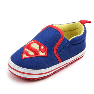 Hot sale Cartoon Character style Toddlers Baby Canvas shoes Baby moccasins Soft bottom First walkers Bebe Anti-slip Baby shoes