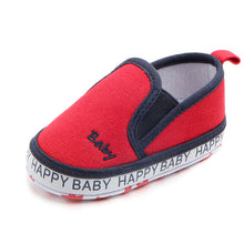 Load image into Gallery viewer, Hot sale Cartoon Character style Toddlers Baby Canvas shoes Baby moccasins Soft bottom First walkers Bebe Anti-slip Baby shoes
