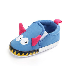 Load image into Gallery viewer, Hot sale Cartoon Character style Toddlers Baby Canvas shoes Baby moccasins Soft bottom First walkers Bebe Anti-slip Baby shoes
