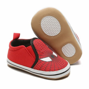 Hot sale Cartoon Character style Toddlers Baby Canvas shoes Baby moccasins Soft bottom First walkers Bebe Anti-slip Baby shoes