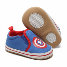 Load image into Gallery viewer, Hot sale Cartoon Character style Toddlers Baby Canvas shoes Baby moccasins Soft bottom First walkers Bebe Anti-slip Baby shoes
