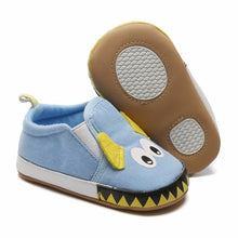 Load image into Gallery viewer, Hot sale Cartoon Character style Toddlers Baby Canvas shoes Baby moccasins Soft bottom First walkers Bebe Anti-slip Baby shoes
