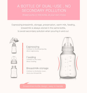 Electric breast pump unilateral and bilateral breast pump manual silicone breast pump baby breastfeeding accessories