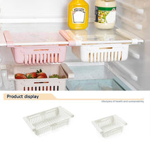 Load image into Gallery viewer, Adjustable Kitchen Refrigerator Storage Rack Fridge Freezer Shelf Holder Pull-out Drawer cozinha cuisine Refrigerator Container
