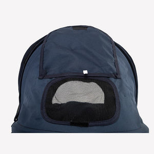 Outdoor Portable Pet Cart Dog Cat Carrier Pet Stroller Oxford Cloth Steel Pipe 4-wheels Folding Waterproof Pet Car Chair