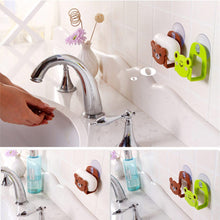 Load image into Gallery viewer, Cartoon Sponge Rag Storage Rack Sink Wall-mounted Suck Holder Soap Hanging Shelves Lovely Home Decor Kitchen Accessories
