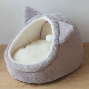 Pet Dog House Nest With Mat Foldable Dog Basket Cat Bed For Small Medium Dogs Travel Puppy Kennels For Cats Chihuahua Cushion