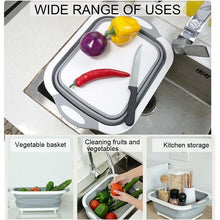 Load image into Gallery viewer, Multifunctional Anvil Board Cutting Vegetable Fruit Washing Basket
