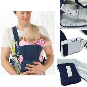 2-30 Months Breathable Front Facing Baby Carrier Comfortable Sling Backpack Pouch Wrap Baby Kangaroo Adjustable Safety Carrier