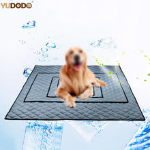 Load image into Gallery viewer, Summer Cooling Dog Bed Mat Multifunction Waterproof Car Seat Cover Pad Pet Sleeping Cushion Dogs House Mats
