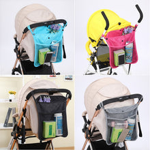 Load image into Gallery viewer, Infant Pram Cart Mesh Hanging Storage Bag Baby Trolley Bag Stroller Organizer Seat Pocket Carriage Bag Stroller Accessories
