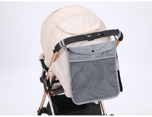 Infant Pram Cart Mesh Hanging Storage Bag Baby Trolley Bag Stroller Organizer Seat Pocket Carriage Bag Stroller Accessories