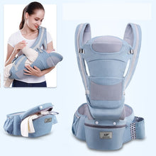 Load image into Gallery viewer, 0-48M Ergonomic Baby Carrier Infant Baby Hipseat Carrier Front Facing Ergonomic Kangaroo Baby Wrap Sling for Baby Travel
