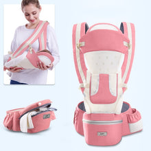 Load image into Gallery viewer, 0-48M Ergonomic Baby Carrier Infant Baby Hipseat Carrier Front Facing Ergonomic Kangaroo Baby Wrap Sling for Baby Travel
