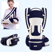 Load image into Gallery viewer, 0-48M Ergonomic Baby Carrier Infant Baby Hipseat Carrier Front Facing Ergonomic Kangaroo Baby Wrap Sling for Baby Travel
