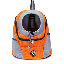 Load image into Gallery viewer, New Out Double Shoulder Portable Travel Backpack Outdoor Pet Dog Carrier Bag Pet Dog Front Bag Mesh Backpack Head
