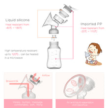 Load image into Gallery viewer, Electric breast pump unilateral and bilateral breast pump manual silicone breast pump baby breastfeeding accessories
