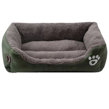 Load image into Gallery viewer, (S-3XL) Large Pet Cat Dog Bed 8Colors Warm Cozy Dog House Soft Fleece Nest Dog Baskets Mat Autumn Winter Waterproof Kennel #1
