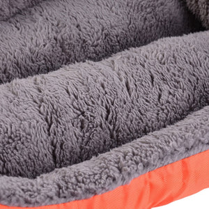 (S-3XL) Large Pet Cat Dog Bed 8Colors Warm Cozy Dog House Soft Fleece Nest Dog Baskets Mat Autumn Winter Waterproof Kennel #1