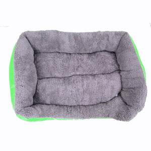 (S-3XL) Large Pet Cat Dog Bed 8Colors Warm Cozy Dog House Soft Fleece Nest Dog Baskets Mat Autumn Winter Waterproof Kennel #1