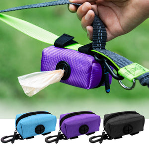 Portable Dog Outdoor Travel Bag for Snack Whistle Key Garbage Bags Dogs Walking Leash Bag Pet Dog Accessories