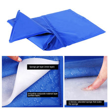 Load image into Gallery viewer, Dog Cooling Mat Summer Ice Pad Dogs Cat Blanket Sofa Breathable Pet Dog Bed Waterproof Washable For Small Medium Large Dogs Cat
