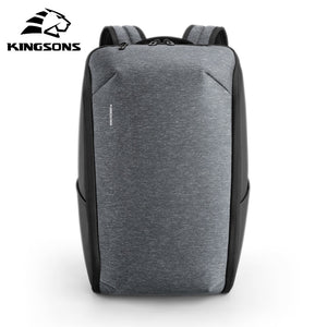 Kingsons Multifunction Men 15 inch Laptop Backpacks  Fashion Waterproof Travel Backpack Anti-thief male Mochila school bags hot