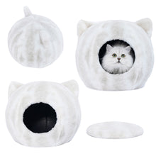 Load image into Gallery viewer, Warm Pet Cat Dog Bed Pet Cushion Kennel For Small Medium Large Dogs Cats Winter Pet Bed Dog House Puppy Mat Size M/L
