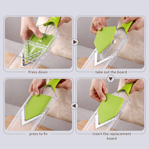 Vegetable And Fruit Slicer Lazy Vegetable Cutting Artifact Multifunctional Combined Vegetable Cutter Kitchen Tool