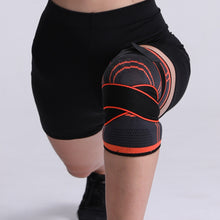 Load image into Gallery viewer, WorthWhile 1PC Sports Kneepad Men Pressurized Elastic Knee Pads Support Fitness Gear Basketball Volleyball Brace Protector
