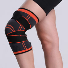 Load image into Gallery viewer, WorthWhile 1PC Sports Kneepad Men Pressurized Elastic Knee Pads Support Fitness Gear Basketball Volleyball Brace Protector
