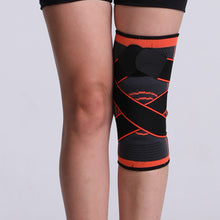 Load image into Gallery viewer, WorthWhile 1PC Sports Kneepad Men Pressurized Elastic Knee Pads Support Fitness Gear Basketball Volleyball Brace Protector
