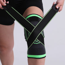 Load image into Gallery viewer, WorthWhile 1PC Sports Kneepad Men Pressurized Elastic Knee Pads Support Fitness Gear Basketball Volleyball Brace Protector

