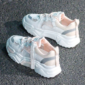 2020 Sneakers Women Platform Shoes Fashionable Thick Sole Basket Femme Trainers Zapatos Mujer Designer Casual Chunky Shoes Woman