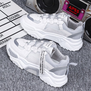 2020 Sneakers Women Platform Shoes Fashionable Thick Sole Basket Femme Trainers Zapatos Mujer Designer Casual Chunky Shoes Woman