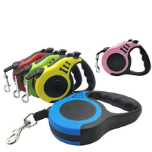 Load image into Gallery viewer, Dog Leash Automatic Retractable Lead Rope Blue Black Red Yellow Green Leashes Pets Accessories For Small Large Dogs Supplies.
