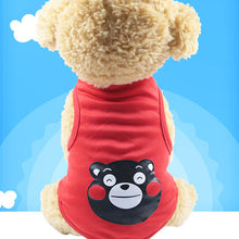 Load image into Gallery viewer, New T-shirt Soft Puppy Dogs Clothes Cute Pet Dog Clothes Cartoon Clothing Summer Shirt Casual Vests for Small Pet Supplies
