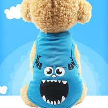 Load image into Gallery viewer, New T-shirt Soft Puppy Dogs Clothes Cute Pet Dog Clothes Cartoon Clothing Summer Shirt Casual Vests for Small Pet Supplies
