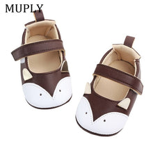 Load image into Gallery viewer, Unisex Baby Shoes Breathable Cartoon Animal Pattern Anti-Slip Shoes Casual Sneakers Toddler Soft Soled First Walkers
