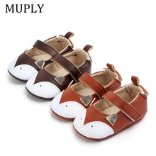 Load image into Gallery viewer, Unisex Baby Shoes Breathable Cartoon Animal Pattern Anti-Slip Shoes Casual Sneakers Toddler Soft Soled First Walkers
