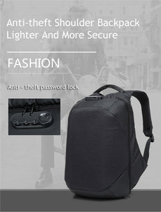 VENIWAY Multifunction USB Charge 15 inch Waterproof Laptop Backpacks Male Mochila For XD City Antitheif Travel Design Backpack