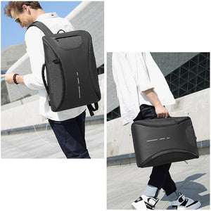 VENIWAY Multifunction USB Charge 15 inch Waterproof Laptop Backpacks Male Mochila For XD City Antitheif Travel Design Backpack