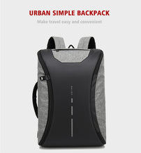 Load image into Gallery viewer, VENIWAY Multifunction USB Charge 15 inch Waterproof Laptop Backpacks Male Mochila For XD City Antitheif Travel Design Backpack
