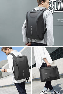 VENIWAY Multifunction USB Charge 15 inch Waterproof Laptop Backpacks Male Mochila For XD City Antitheif Travel Design Backpack