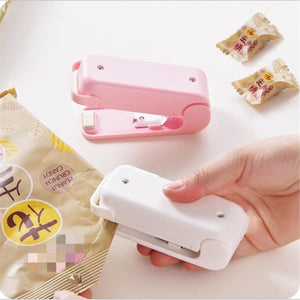 Small household portable heat sealing machine manual packaging tool Food Sealer