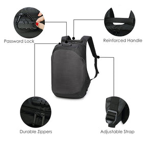 VENIWAY Multifunction USB Charge 15 inch Waterproof Laptop Backpacks Male Mochila For XD City Antitheif Travel Design Backpack